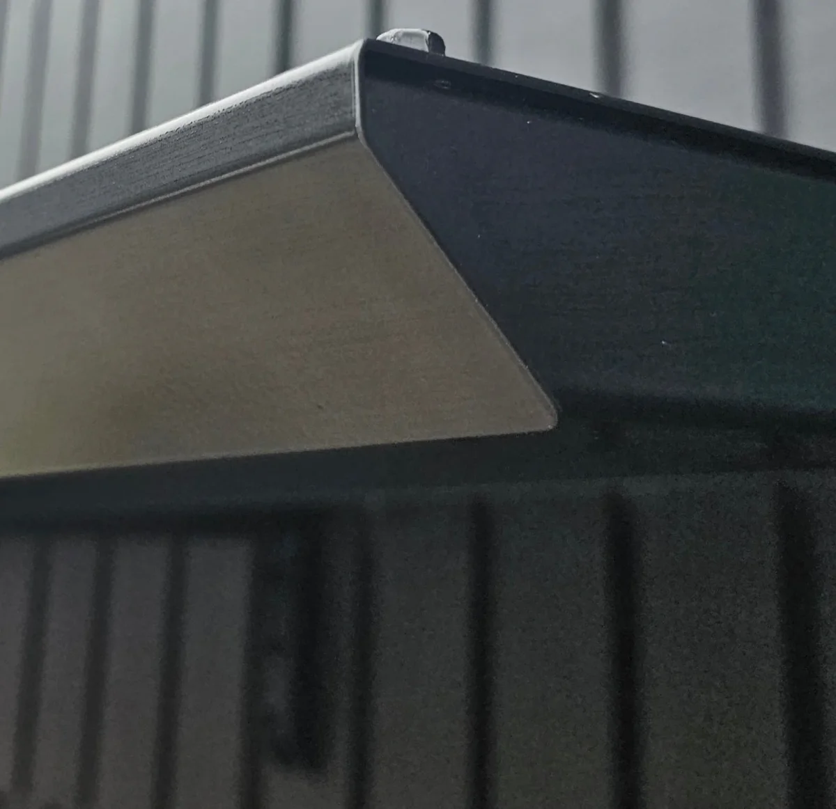 MODERN sisäänkäyntikatto, L200 x S85 x K27,5 cm, musta - Image 8