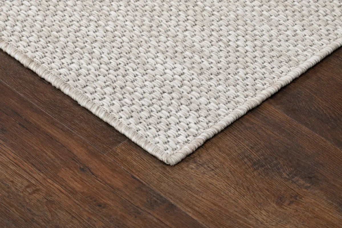 Madrid Square Light Linen - Tasakudottu matto - Image 7