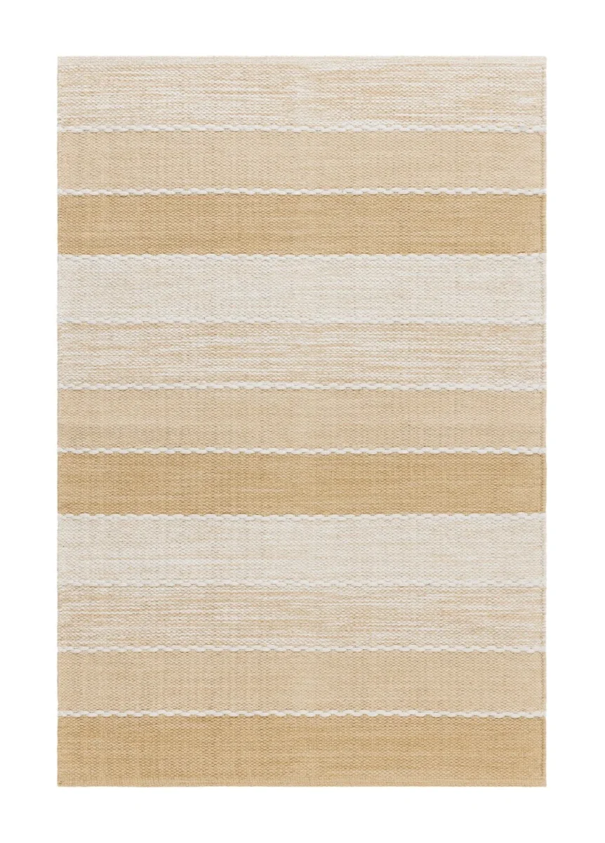 Båstad Luonto - Käsinkudottu Puuvillamatto
