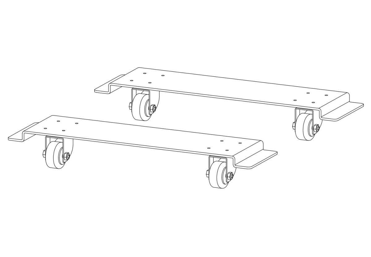 Pyöräsarja ROS-ulkokruukuille (1-par) - Image 2